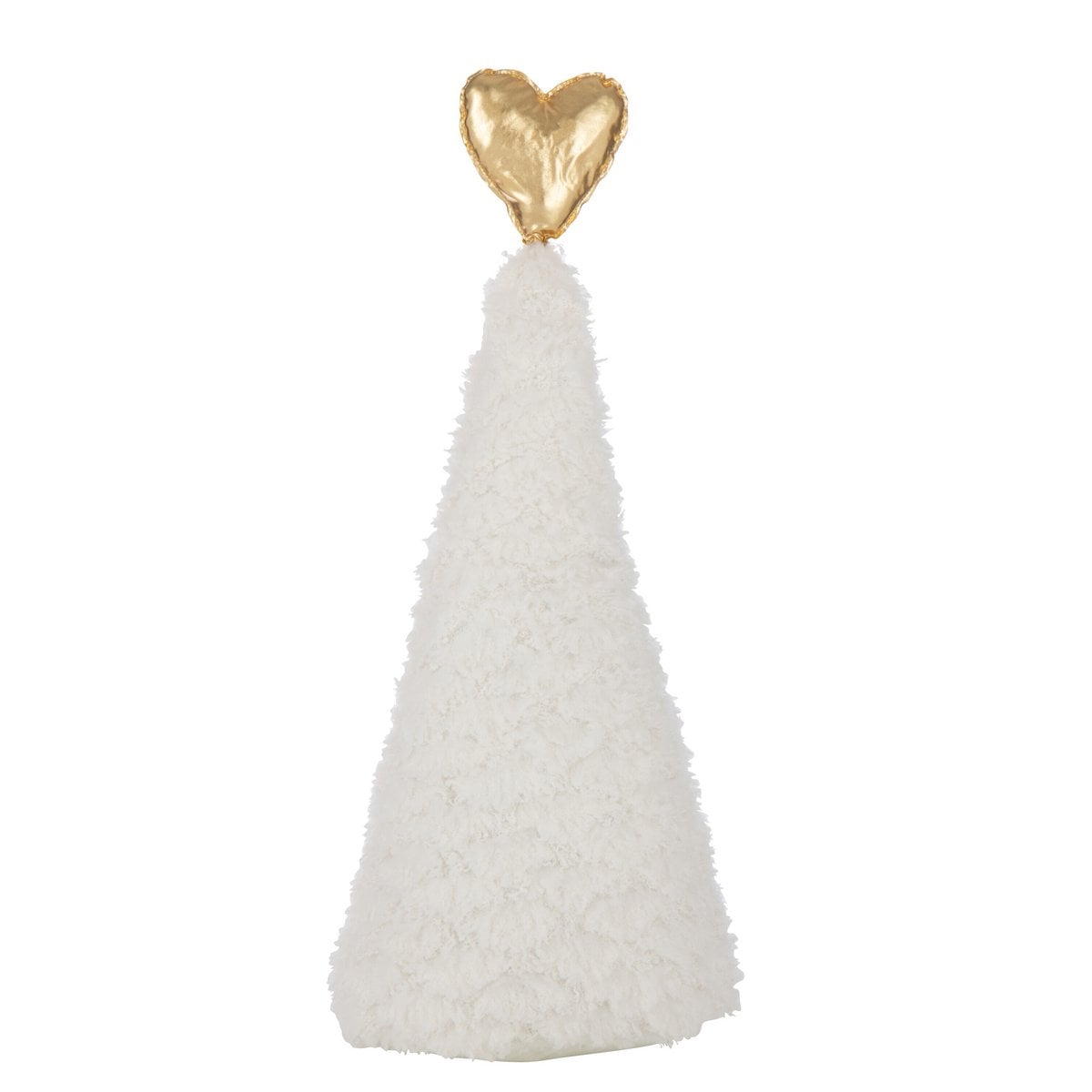 Détail de l'Arbre de Noël Golden Heart, matériaux de qualité supérieure
