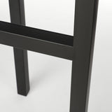 Support pour plantes Ascot Noir dans un intérieur moderne
