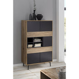 Meuble de rangement en bois avec design contemporain