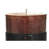 Bougie J-Line marron en situation sur une table
