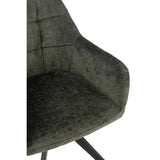 Chaise Louna J-Line, vue arrière soulignant la structure en métal