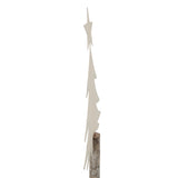 Sapin de Noël J-Line en métal et bois blanc, design moderne