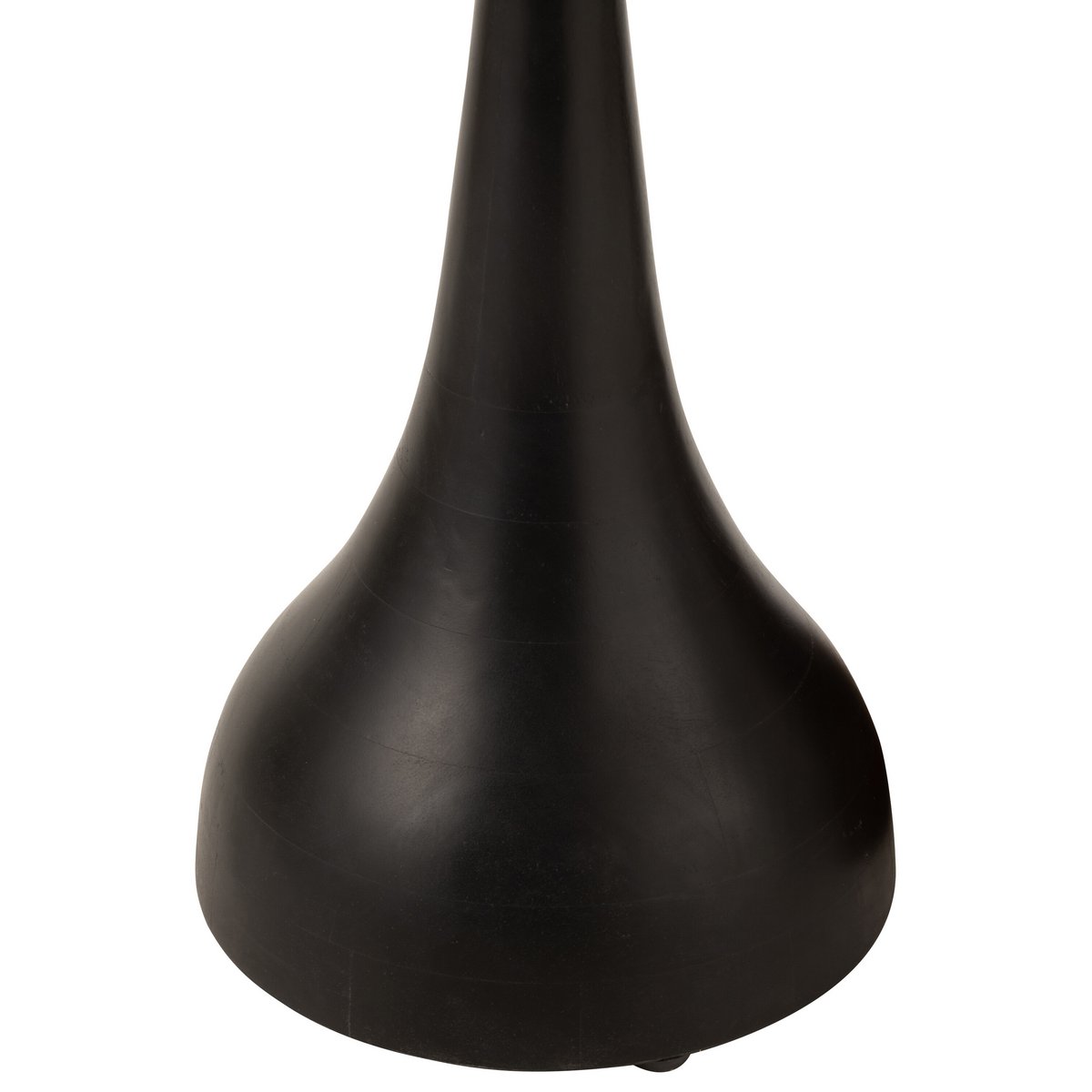 Table d'appoint Paro en manguier, détail du bois marron.