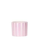 Maison Colibri | Rayure peinte - Rose - Ø6cm