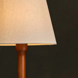 Lampe Nova en bois marron châtaignier