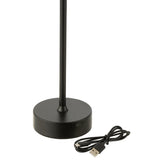 Éclairage doux de la lampe J-Line Goa dans une pièce sombre