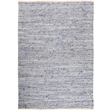 Tapis Atlas Blanc/Bleu de VIVARAISE, design élégant et motifs modernes