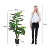 Plante artificielle Monstera verte