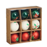 Set boules de Noël Multicolore