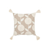 Coussin J-Line Fleurs/Feuilles dans un cadre de décoration intérieure
