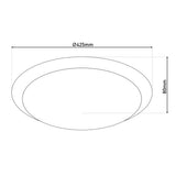 Plafonnier LED "Turin" d: 42,5cm