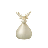 Détail de la figurine J-Line Renne, finition dorée et design élégant