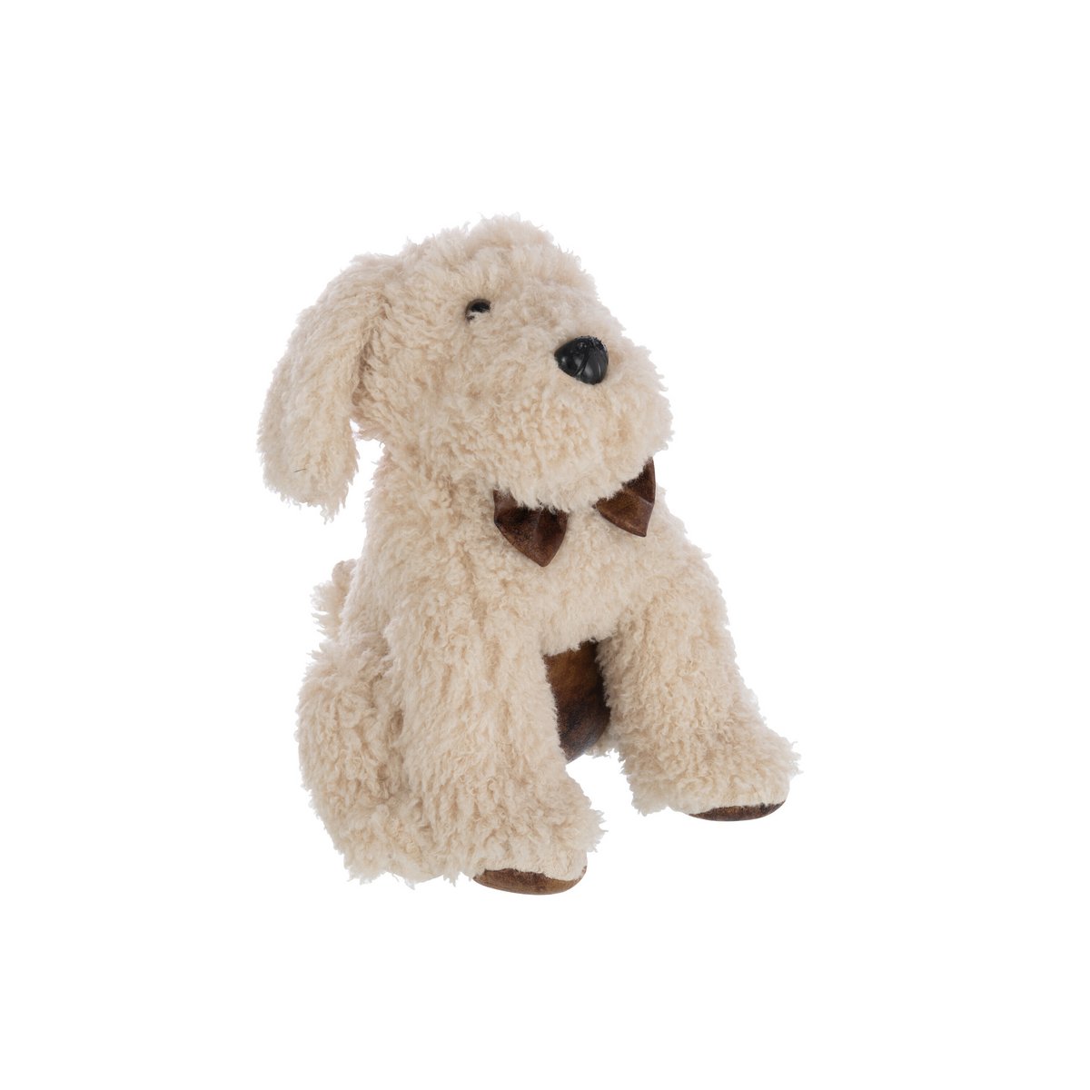 Détail de la butée de porte J-Line Chien, mettant en valeur sa texture et son design.