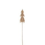 Branche sapin glitter champagne J-Line, élégance et brillance pour votre décoration intérieure
