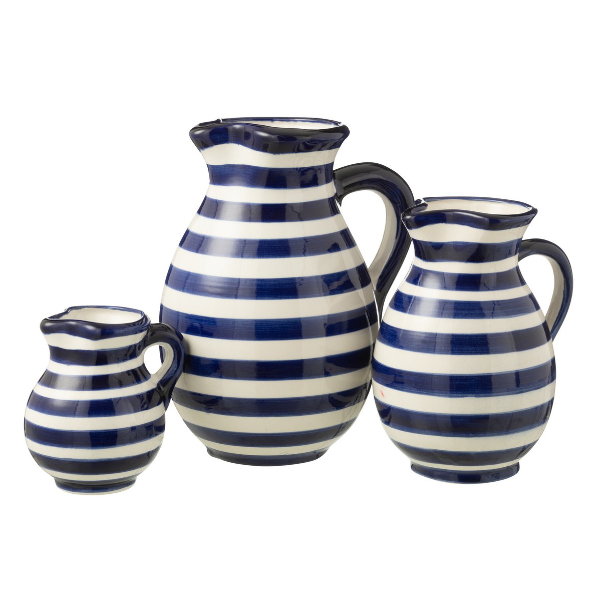 Détail du jug Grenade Stripes J-Line, mettant en avant son design contemporain