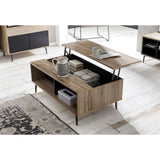 Gros plan sur les finitions de la table basse