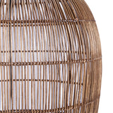 La Suspension Cloche Tissée - Noyer Foncé - XL