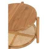 Table d'appoint J-Line dans un salon moderne