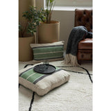 Coussin de sol Gatsby Eucalyptus 55 x 55 x 10 cm