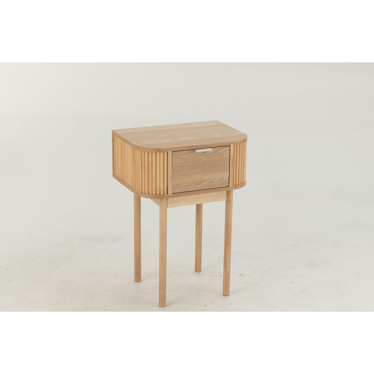 Table de chevet J-Line avec accessoires de décoration