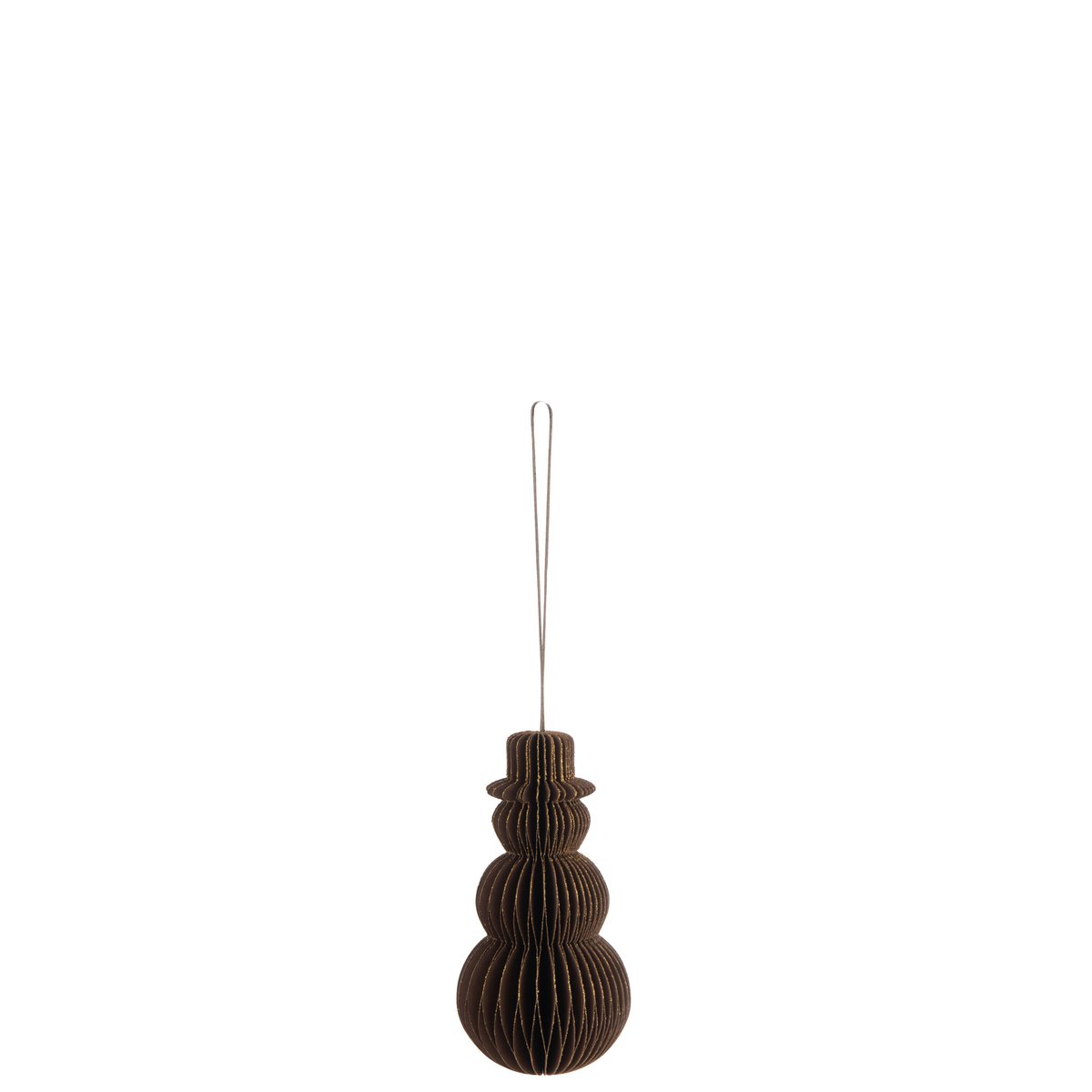 Ambiance festive avec le pendentif de Noël Bonhomme de Neige J-Line