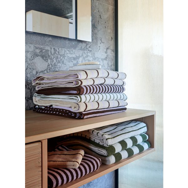 Serviette Raïta - 100x150 cm - Vert