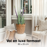Plante artificielle ornementale violette