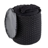 Selles mérinos pouf extérieur Ø40 H45cm Seat Pouf peut être rempli