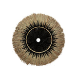 La Déco Murale Raphia Macramé - Noir Naturel
