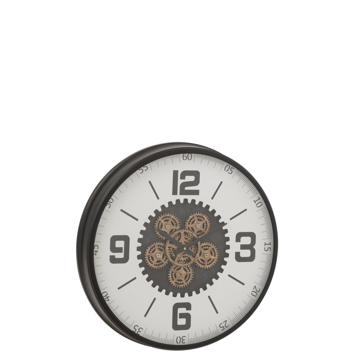 Vue latérale de l'horloge J-Line Klok Tandiel - style contemporain