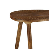Table d'appoint Pomante Marron foncé