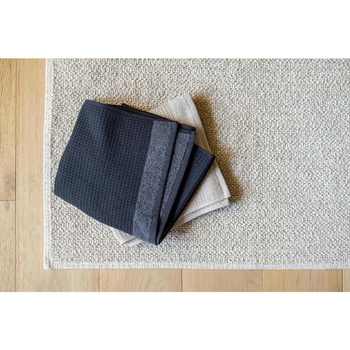 Drap de bain recyclé Abby Tonnerre 90 x 150