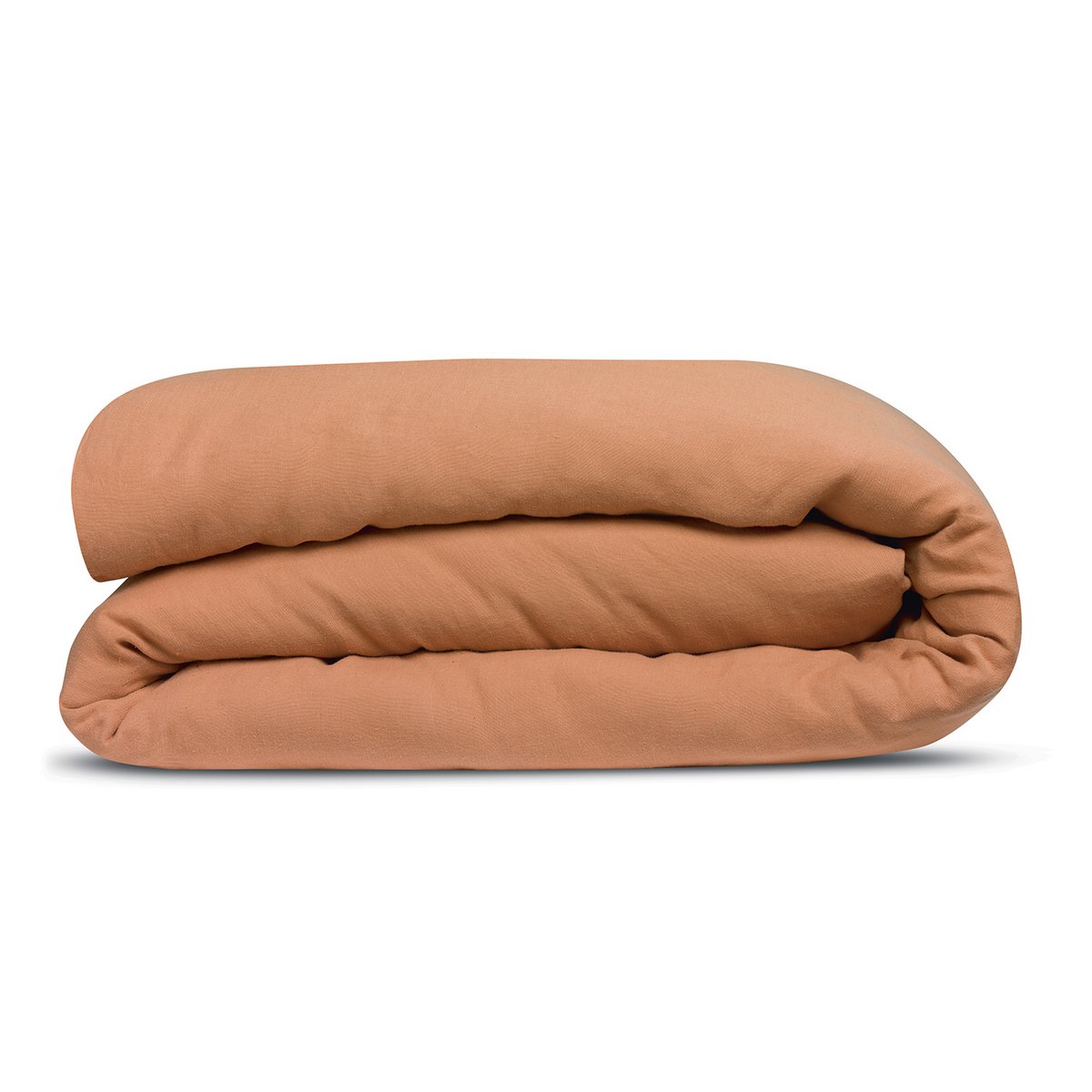 Housse de couette Kala Cannelle 260x240 - design élégant avec des teintes chaudes.