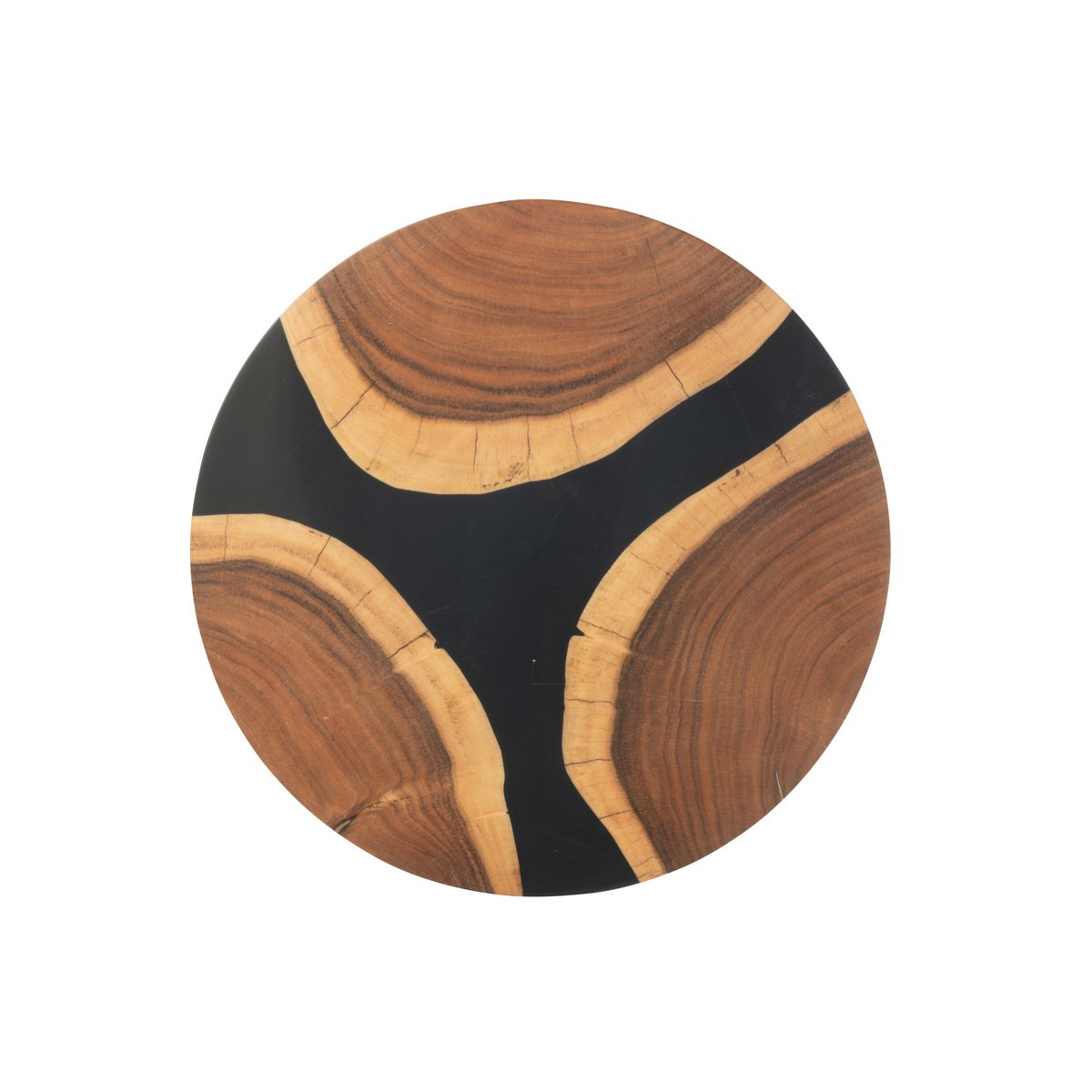 Planche à découper J-Line en bois et résine époxy, vue de face