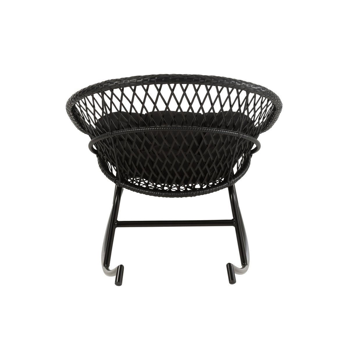 Rocking chair J-Line Zayo, profil droit
