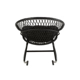 Rocking chair J-Line Zayo, profil droit