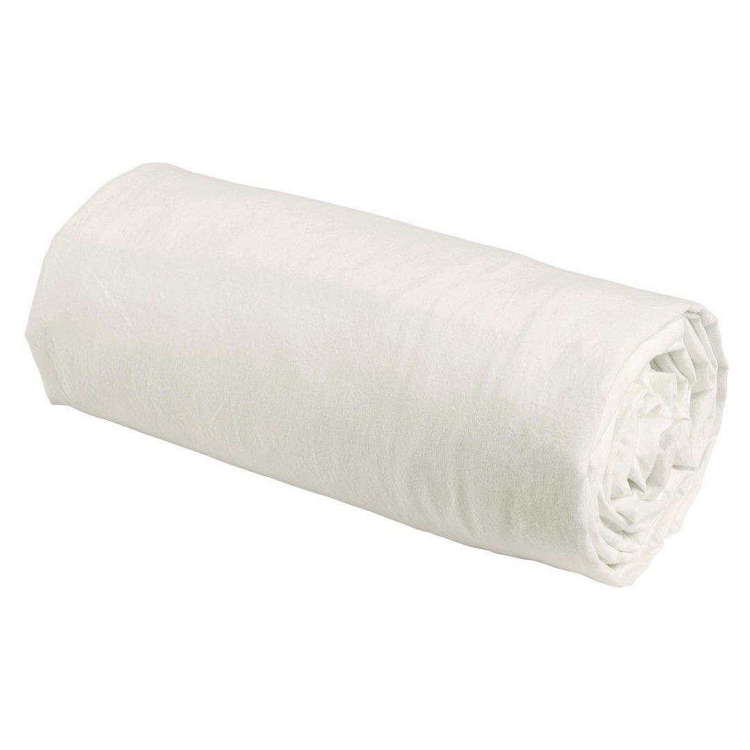 Drap housse Céleste Cotton Organic de Vivaraise - texture douce et élégante