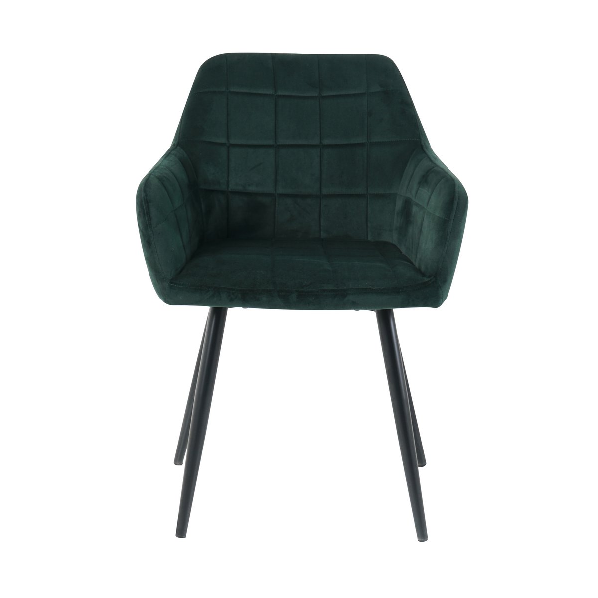 Détail de la texture douce du velours vert