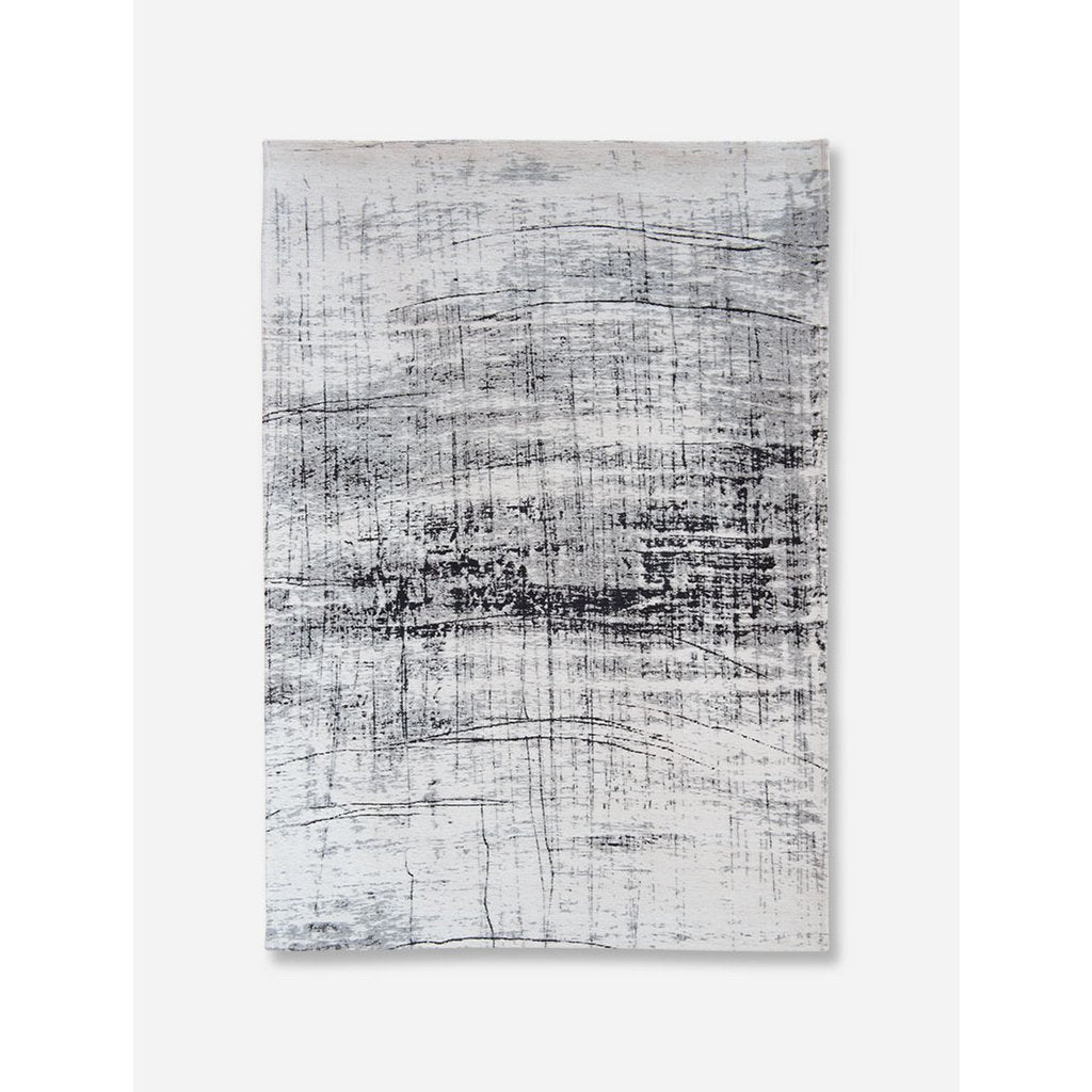 Tapis Eco Metro Noir & Blanc - Vue d'ensemble