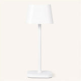Lampe de table rechargeable blanche Ava