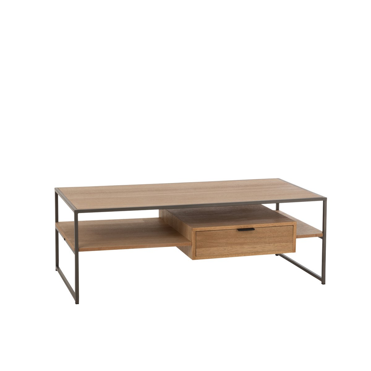 Meuble TV J-Line avec décoration intérieure