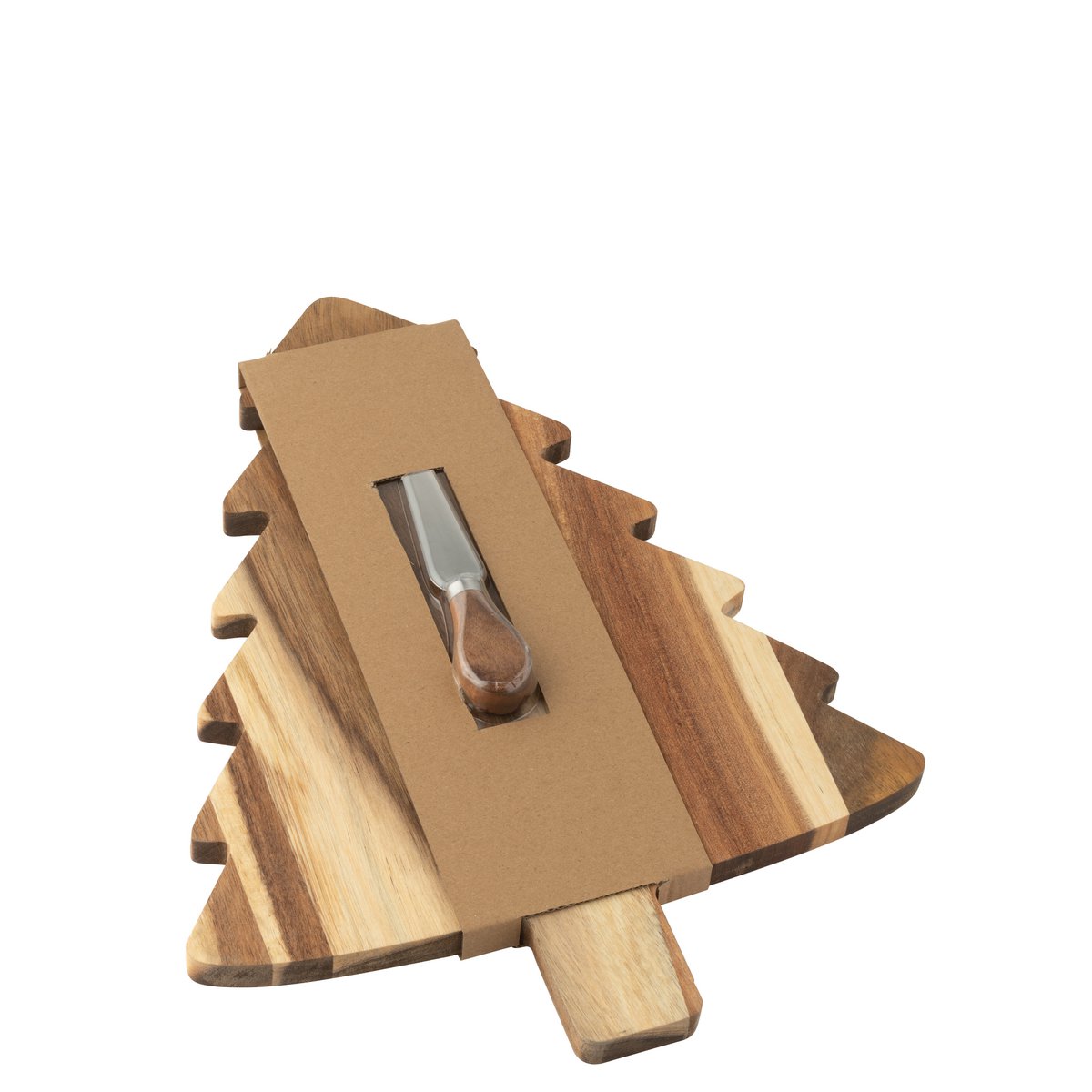 Détails de la planche à fromage J-Line en bois naturel
