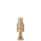 Bougie J-Line Casse-Noisette en or - élégante et décorative