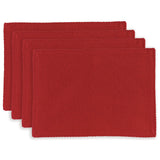 Lot de 4 sets de table recyclés Delia Tango 33 x 45