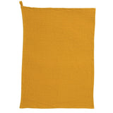 Torchon nid d'abeilles uni Mumba Tournesol 50 x 70