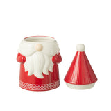 Détails de la céramique rouge de la Boîte à Biscuits J-Line