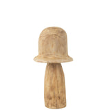 Champignon Cloche Naturel Grand J-Line - Élégance et style boho