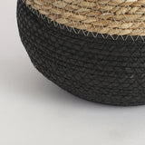 Panier Jorck Noir - utilisation décorative dans un intérieur moderne