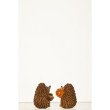 Figurine J-Line Enfant Citrouille sur étagère, ambiance décorative scandinave.