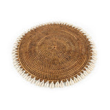 Set de Table Coquille Coloniale - Marron Naturel